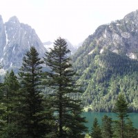 Els Encantats, Estany de Sant Maurici