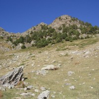 Pyreneje nad Vall de Núria