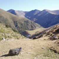 Pyreneje nad Vall de Núria