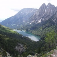 Estany Sant Maurici v Aigüestortes