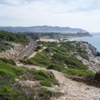 Pobřeží mezi Sitges a Vilanova i la Geltrú