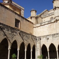 Tortosa - nádvoříčko u katedrály Santa Maria